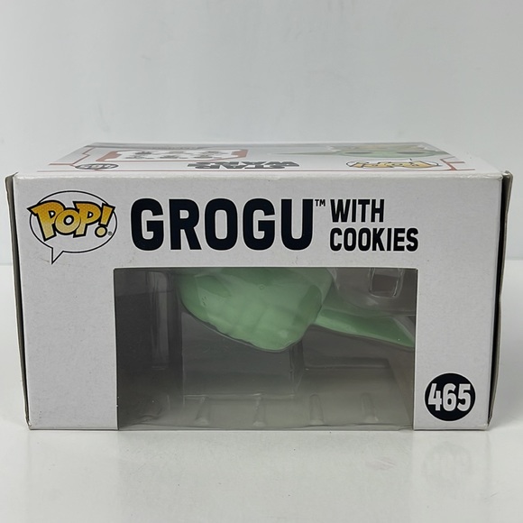 Funko Pop Grogu with Cookies 465 Mandalorian NEW NIB baby yoda star wars - Picture 11 of 12